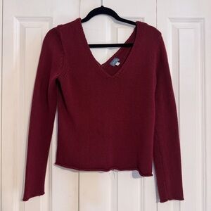 BUNDLE 5-$20 Red V-Neck Knit Sweater